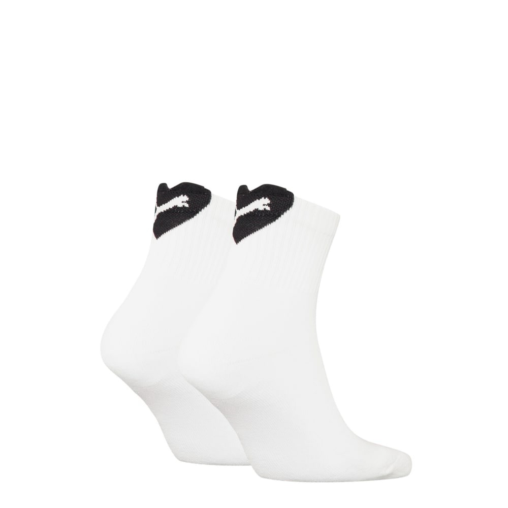 PUMA Women's Heart Short Crew Socks 2 pack