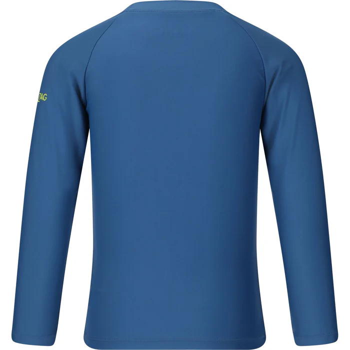 ZIGZAG CRISP LS SWIM T-SHIRT 2038 DARK BLUE