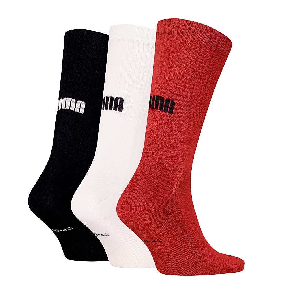 PUMA Unisex Crew Socks 3 pack